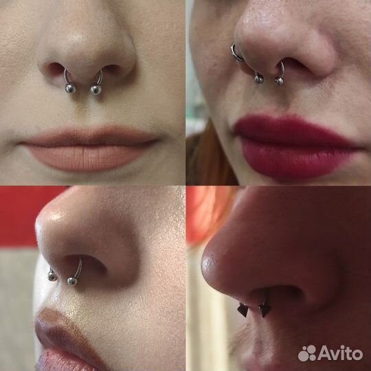 Пирсинг, микродермалы, тоннели