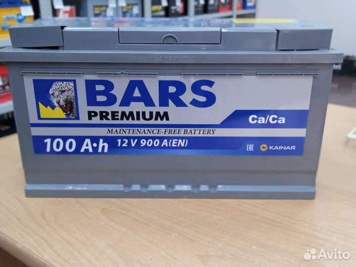 Аккумулятор Bars 100 premium