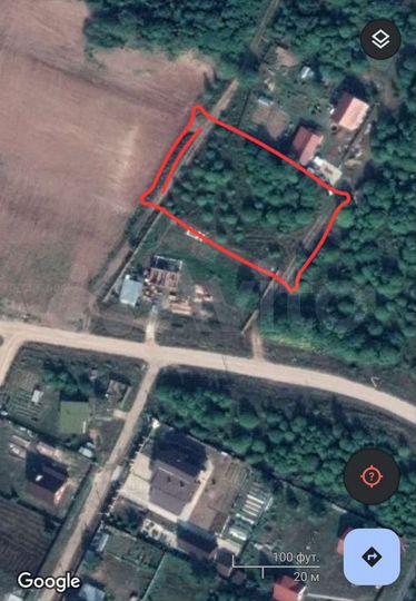 Участок 15,8 сот. (СНТ, ДНП)