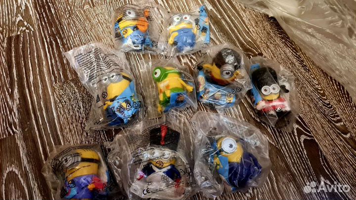 Игрушки макдональдс Гадкий Я1 новый 2013