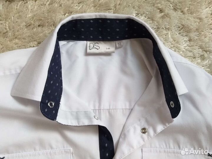 Рубашка белая для мальчика