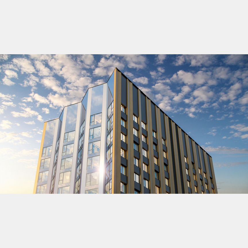 3-к. квартира, 78 м², 2/42 эт.