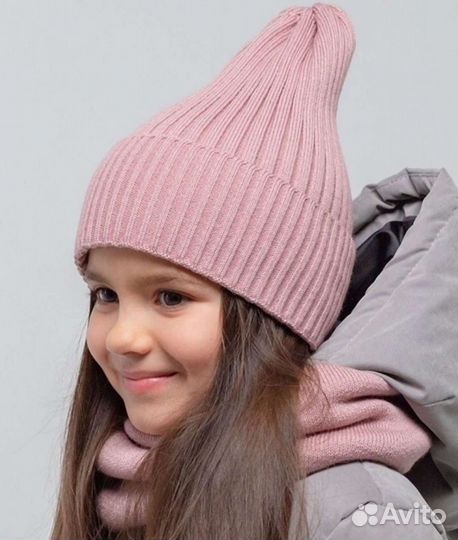 Шапка тыковка для девочек