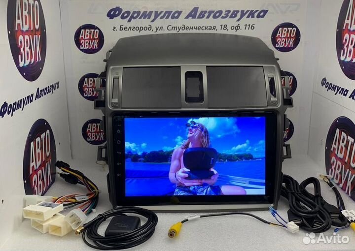 Toyota Corolla 150 андроид магнитола с навигацией