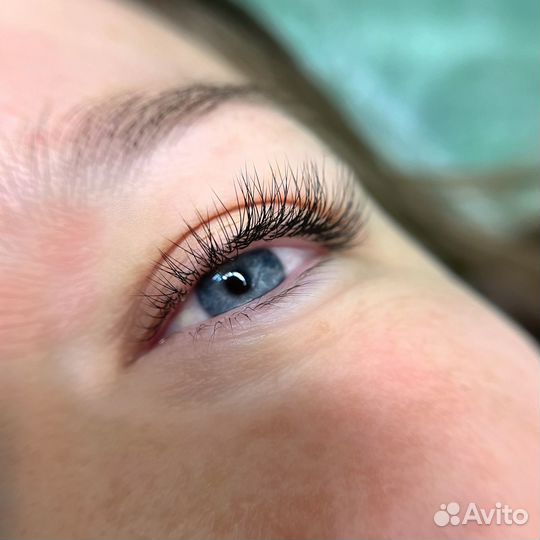 Наращивание ресниц модель