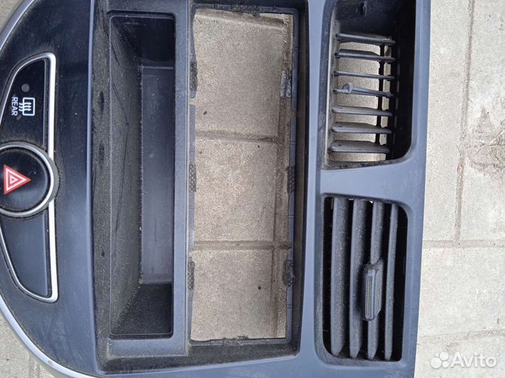 Рамка для магнитолы hyundai solaris 1