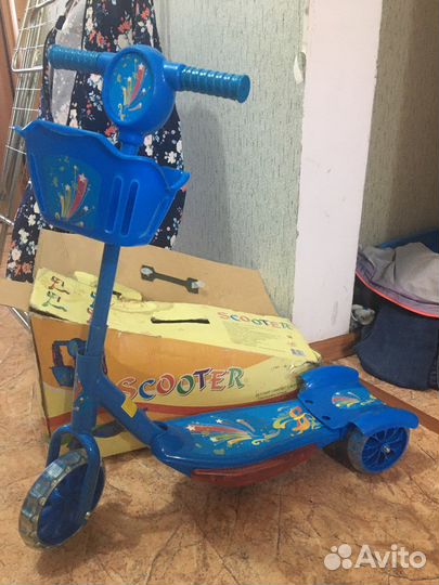 Самокаты детские новые