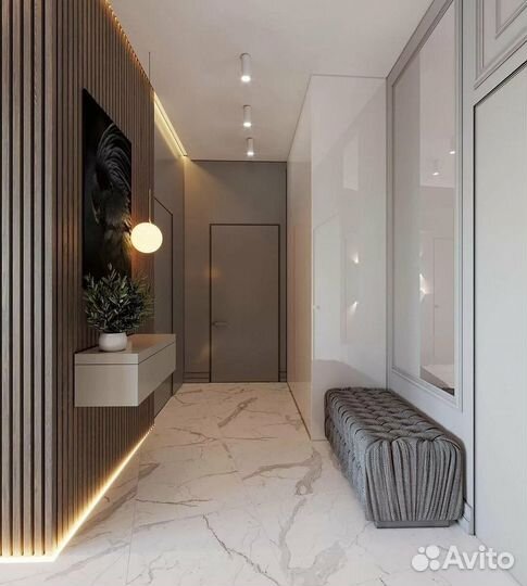 Скрытые невидимые двери под покраску