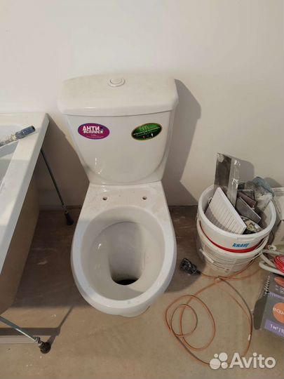 Унитаз от застройщика