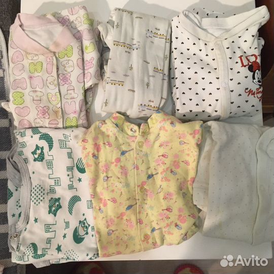 Детские вещи пакетом от 0 до года