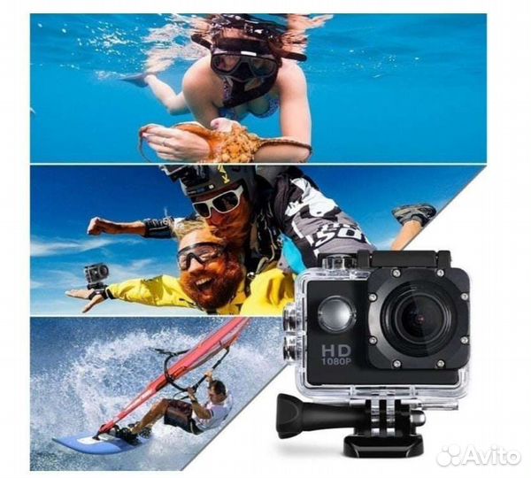 Экшн-Камера Sports Cam HD 1080P Full HD