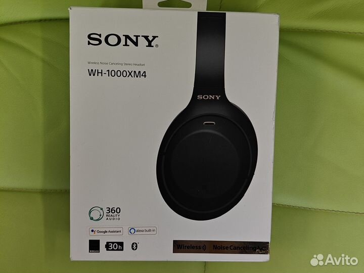 Наушники sony wh 1000xm4 black