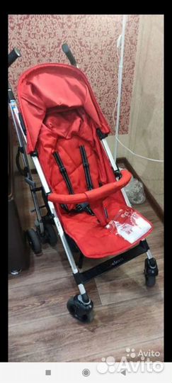Коляска прогулочная трость Jetem London Red