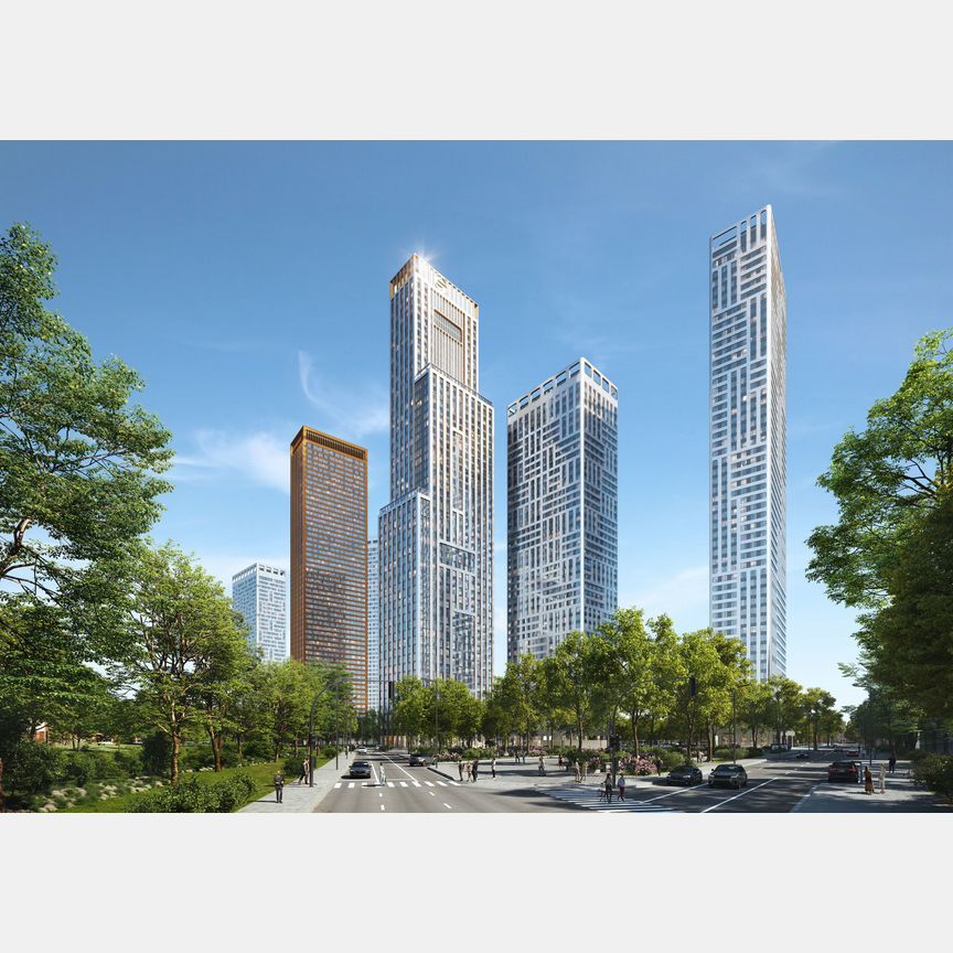 3-к. квартира, 88,7 м², 42/42 эт.