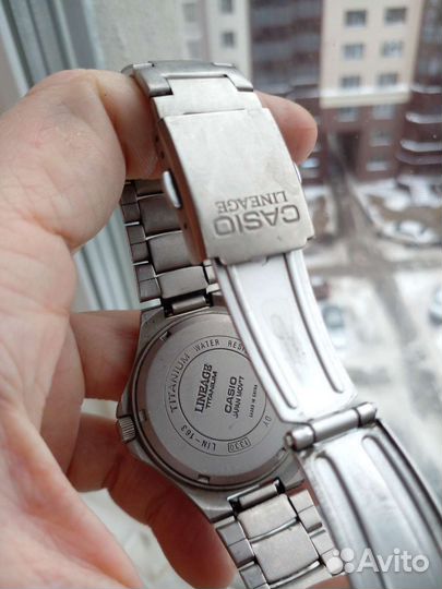 Часы casio titanium