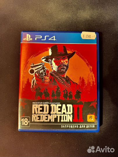 Read Dead Redemption 2 ps4 б/у