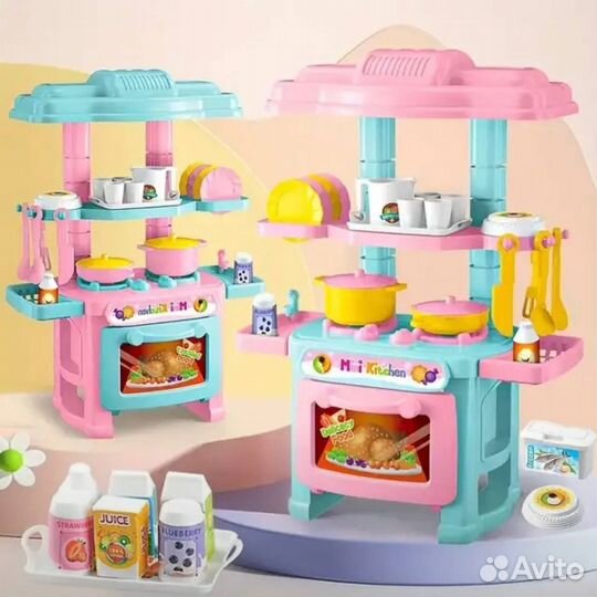 Игровой кухонный набор для куклы барби