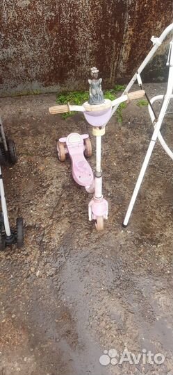 Коляска самокат стульчик для кормления