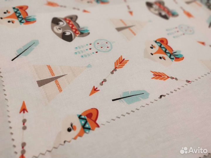 Бязь поплин, бирюза