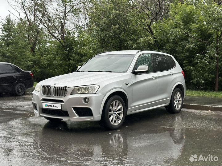 BMW X3 2.0 AT, 2012, 145 000 км