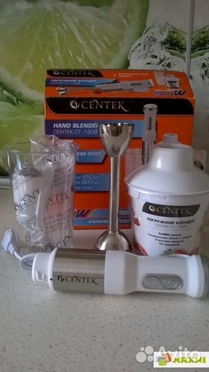 Блендер centek. Новый. 1000 Вт