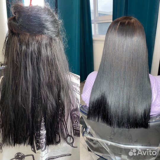 Кератиновое выпрямление, ботокс