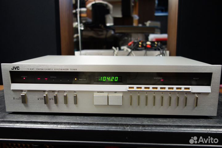 JVC T-40P радио тюнер, Japan, 1978 год