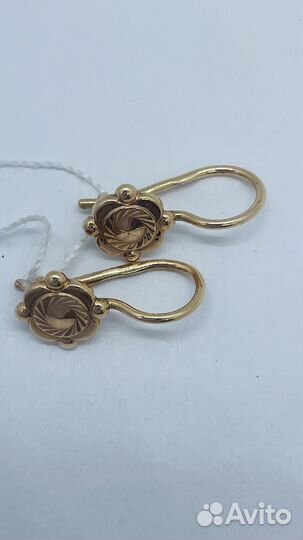 Серьги Золото