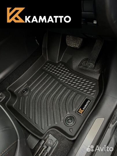 Ковры в салон 3D Kamatto Toyota Harrier 80