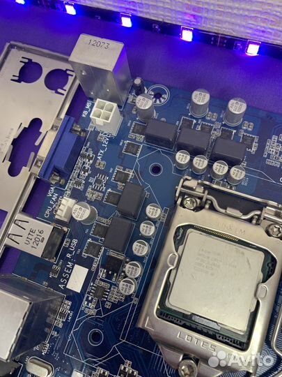 Материнская плата 1155 + i3