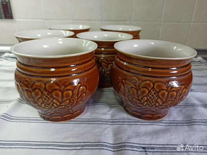 Горшки для запекания керамические