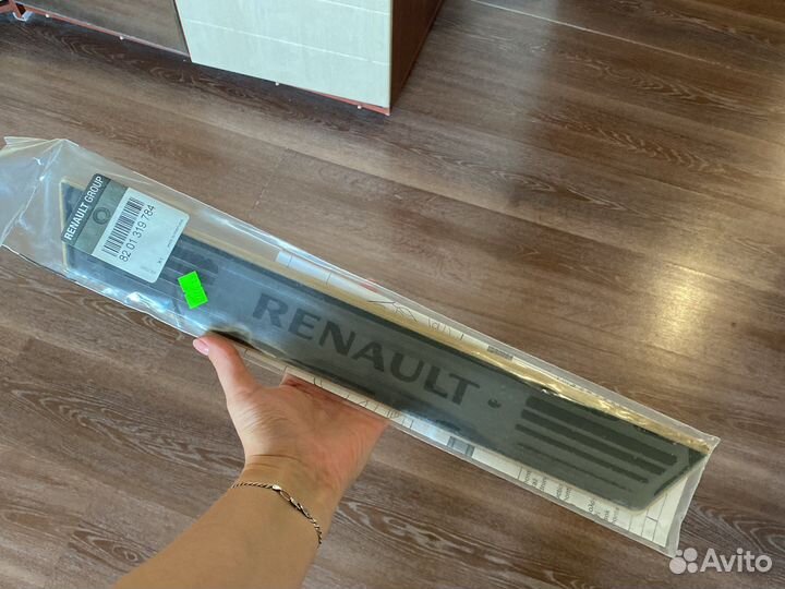 Компл накл декор порогов дв пер 2шт renault