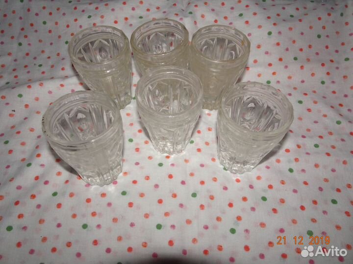 Хрустальные стаканы