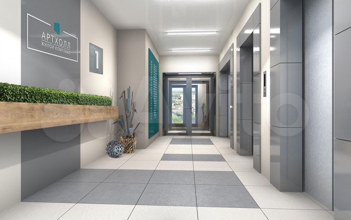 1-к. квартира, 44,6 м², 18/19 эт.