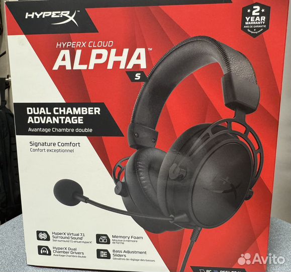 Наушники hyperx cloud alpha