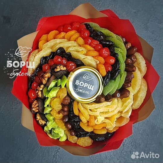 Букет из сухофруктов для мужчин и женщин