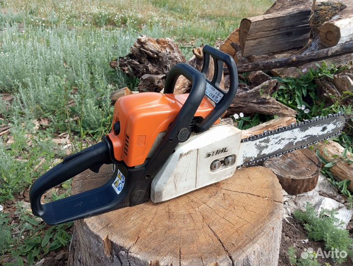 Бензопила stihl ms 180 бу 1,5 месяца (20 куб)