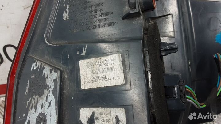 Фонарь 63217370345 BMW 5 F10/F11 (2010-2017)