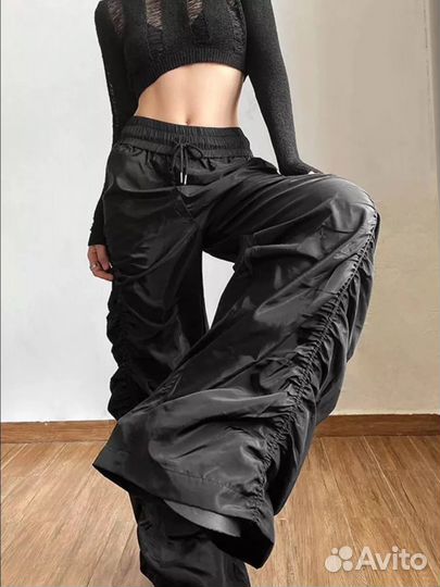 Штаны карго широкие y2k