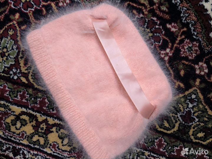 Детская шапка из пуха норки