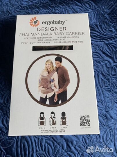 Эргорюкзак Ergo Baby Carrier Designer series
