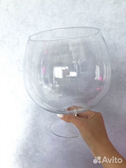 Большой бокал ваза 5литров