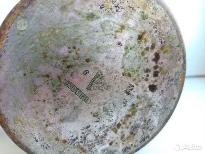 Подстаканник Warszawa WMF B.Buch 6 антиквариат RRR