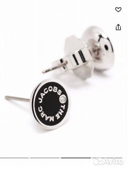 Серьги пуссеты Marc Jacobs