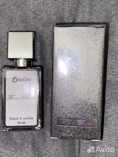 Franck boclet cocaine тестер 25 мл