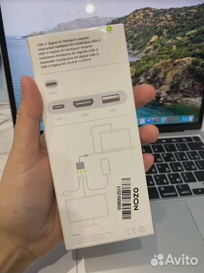 Адаптер Apple USB Type-C Digital AV MUF82