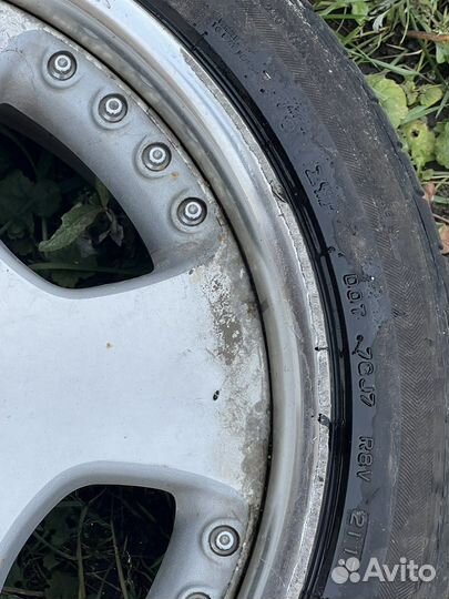 Литые диски р18 5 114 3 бу work evroline