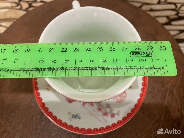 Чашка с блюдцем