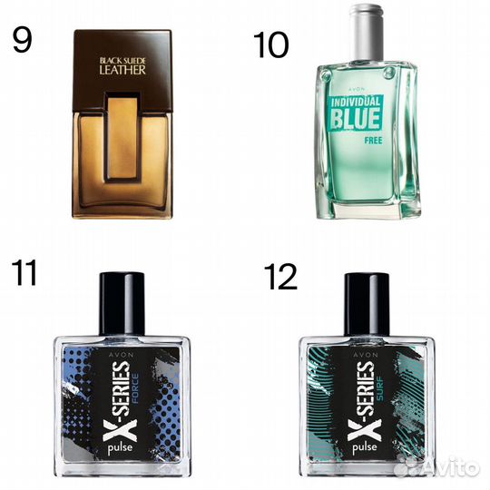 Парфюмерная вода для мужчин Avon в ассортименте