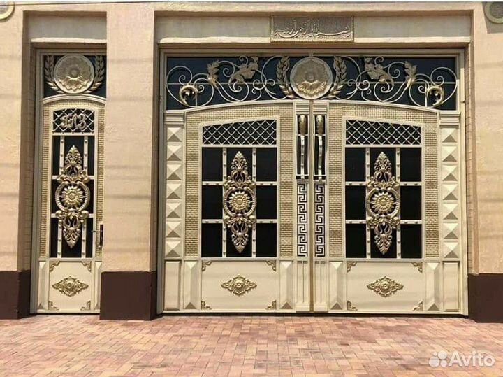 Кованые ворота